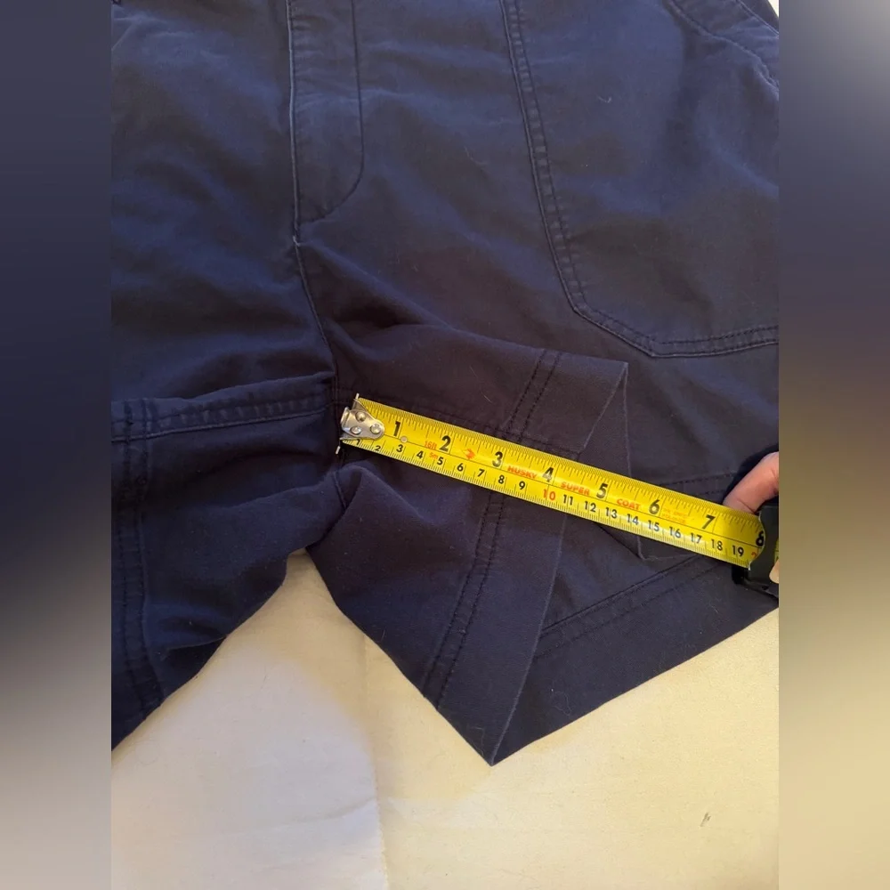Old Navy Women's Dark Blue High Rise OG Chino Shorts size XL - Picture 4 of 7